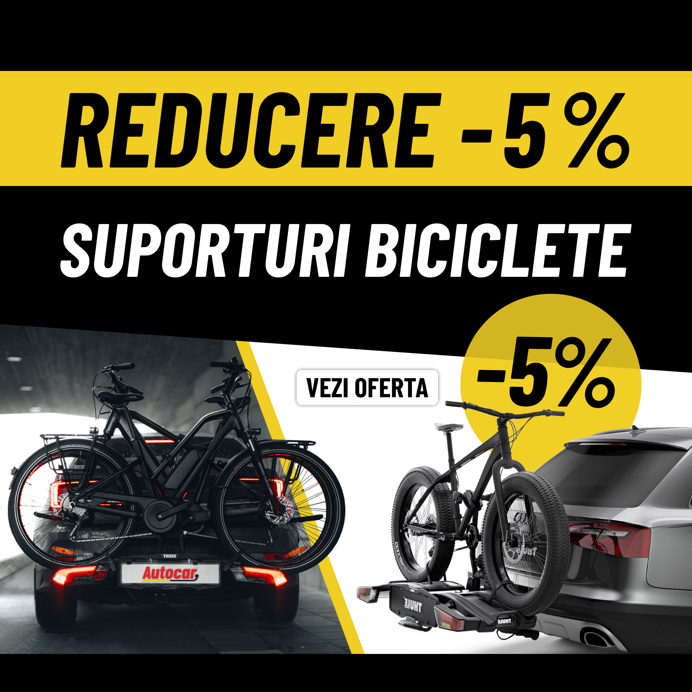 reducere 5% suporturi biciclete
